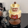 Rotating cosmetic brush storage barrel in Japanese style with 18L capacity