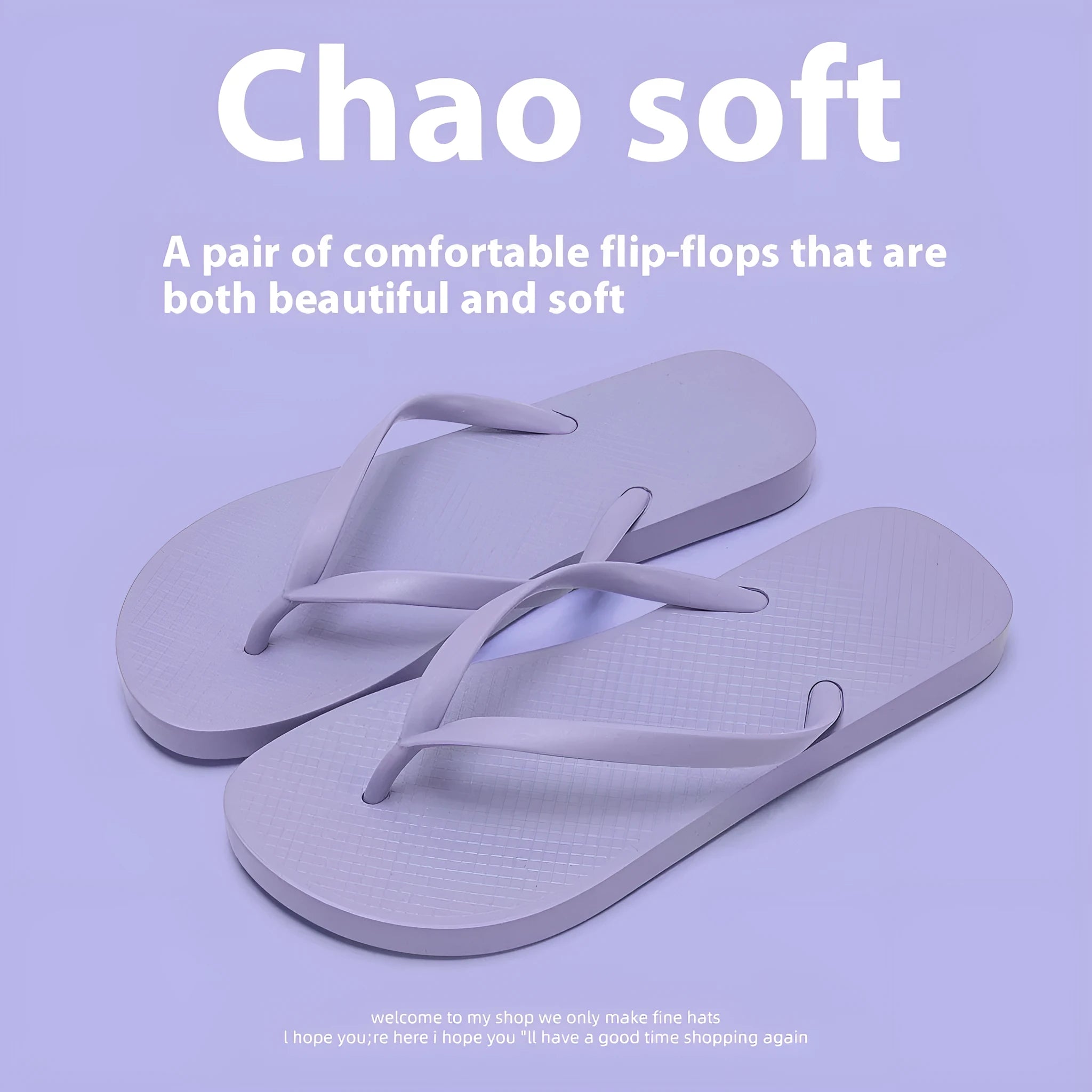 Seaside beach slippers with hollow-out PVC soles in orange, purple, black and white colours