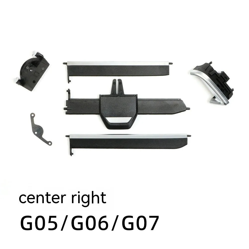 Plastic front centre air vent outlet for BMW G05 G06 G07 dashboard