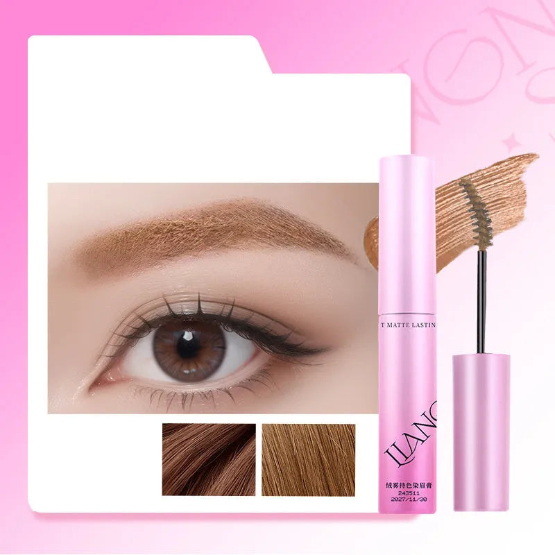 4.5g velvet eyebrow cream cosmetic kit shown in one of four available colours for brow definition