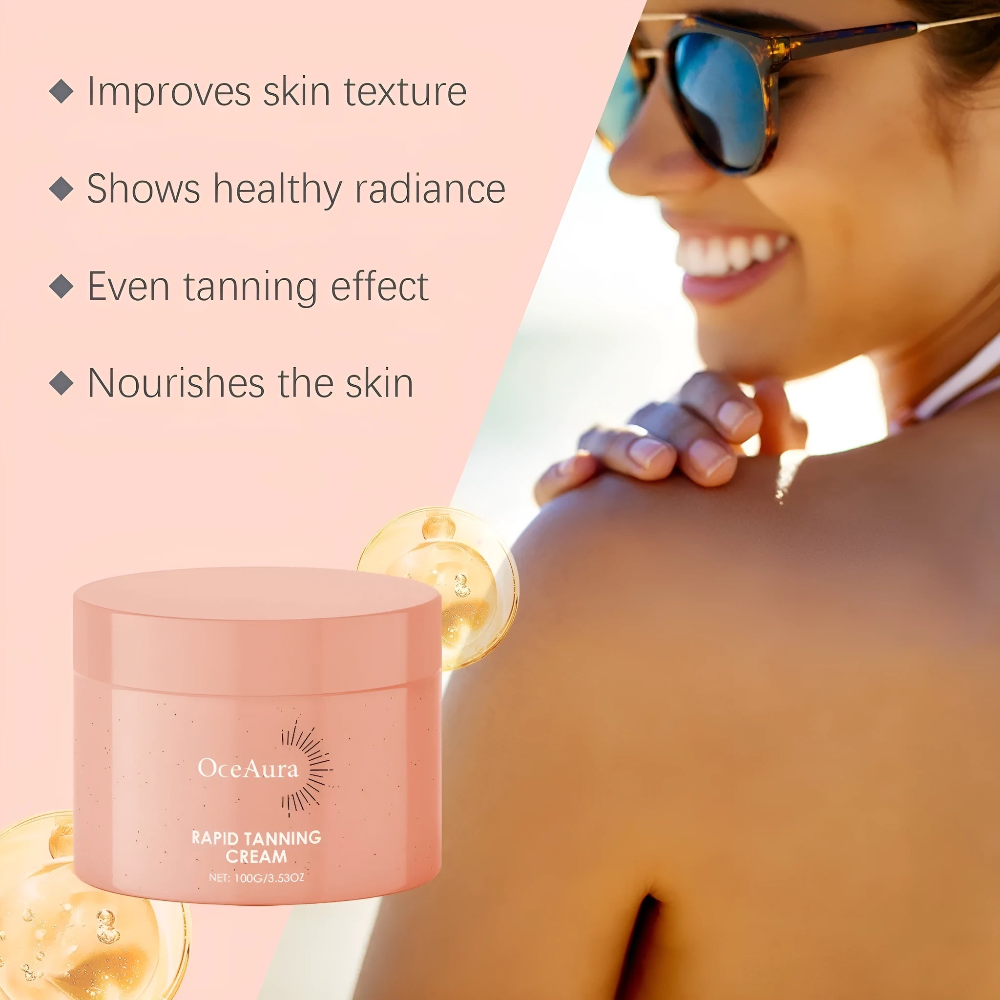 100g darkening cream jar with black frost formula for skin moisturising and nourishing