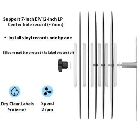Mini ultrasonic cleaning machine with temperature control display and single slot interior