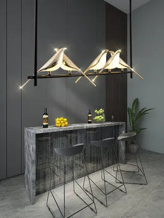 Modern simple aluminium alloy wall lamp with adjustable height for living room and bedroom use