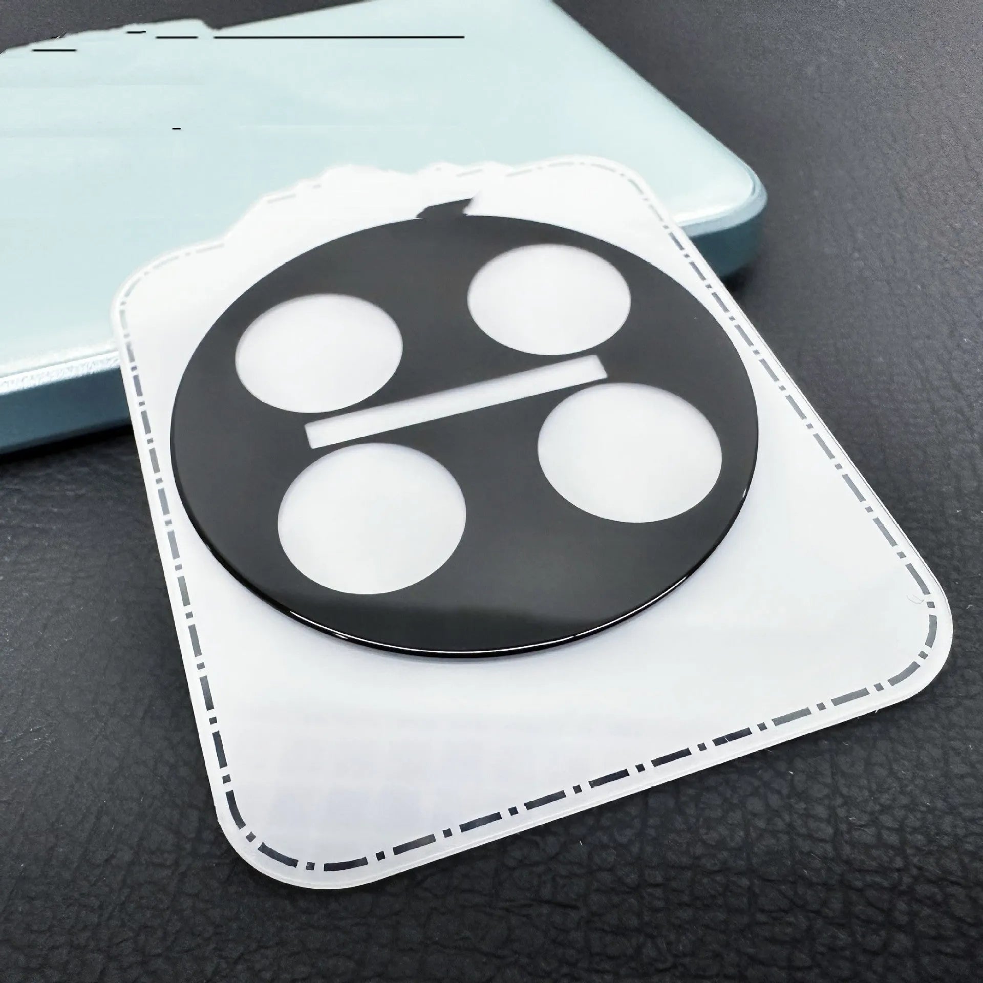 Tempered glass lens protector with black ring for OnePlus 12, Find N3, and OnePlus 11 phones.