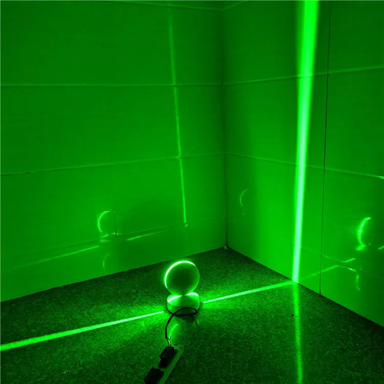 Modern aluminium and glass corridor wall lamp spotlight bar with LED lighting in one of five colour options.
