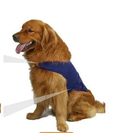Brown brocade cotton dog tank top for separation anxiety relief with casual pet clothing design