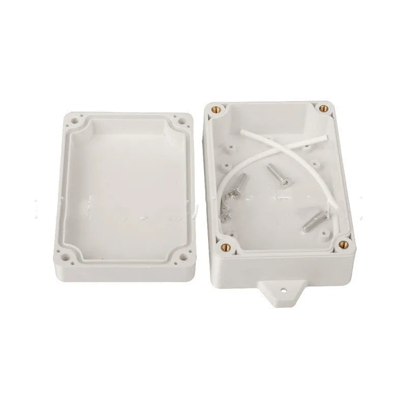 F4B-1 model black ABS plastic waterproof instrument enclosure box for electronics.