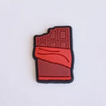 Removable PVC shoe ornament buckle for hole shoes, 2.5-3cm size