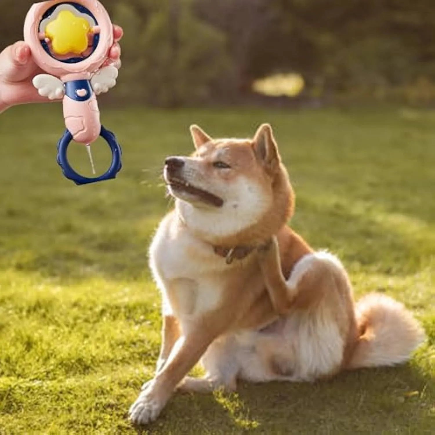 Pink durable dog chew toys for large breeds with dental cleaning features and squeaky elements