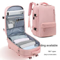 Large waterproof mummy-style backpack in nylon, shown in a selection of colours including black, mint green, and pink.