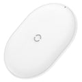 15W wireless charging pad with Type-C cable in black or white colour options