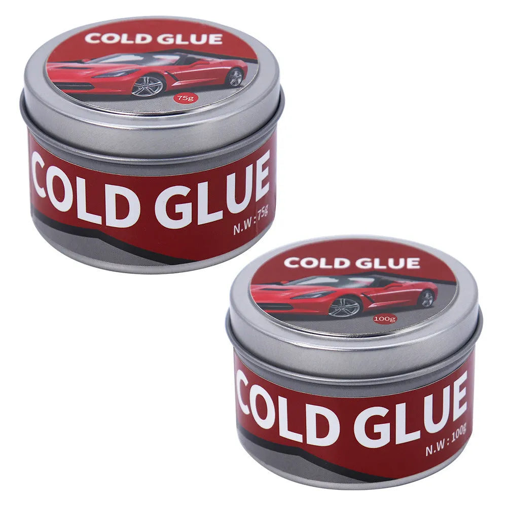 Automobile depression repair cold glue container for car body dent removal