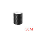 Matte carbon fibre roll for door sill protection in various widths from 3cm to 10cm