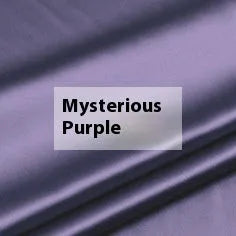 Pure silk duvet cover in a solid colour, showing texture and available in multiple size options.