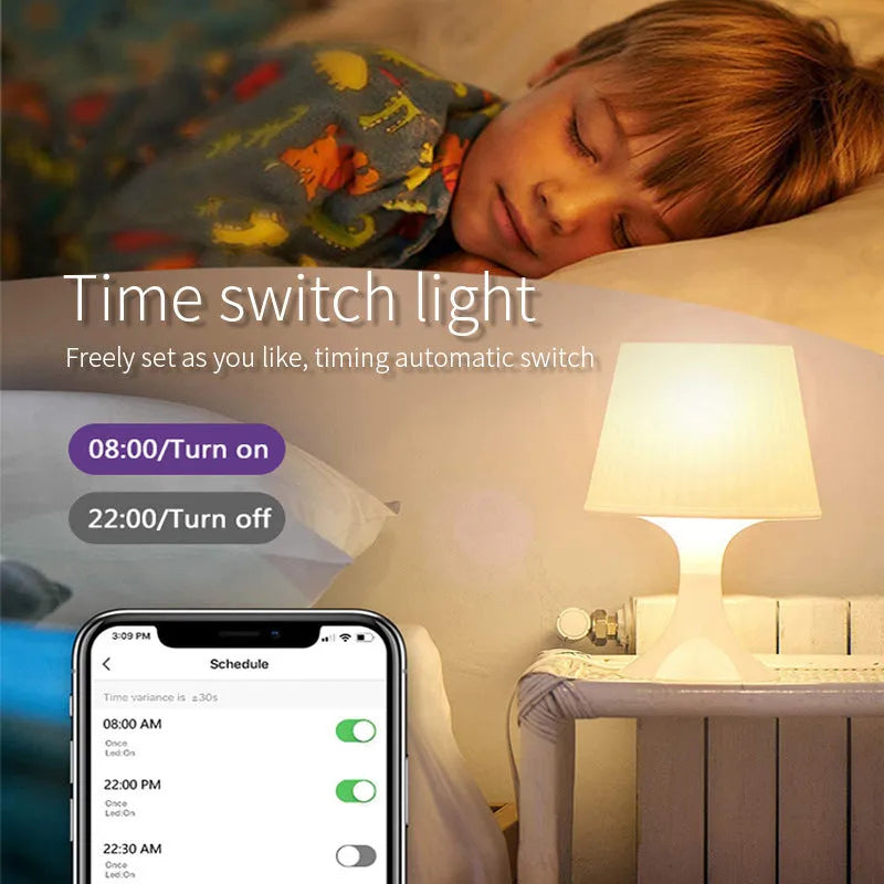 GU10 smart LED spotlight with WiFi connectivity and RGBCCT colour control
