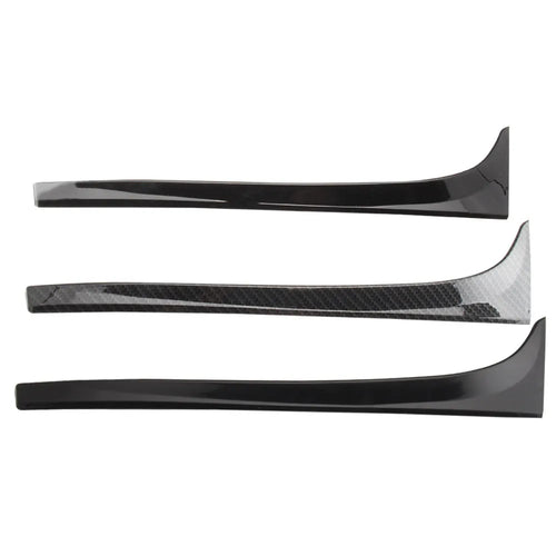 Glossy black rear window spoiler wing for Volkswagen Golf 7 MK7 with ABS construction
