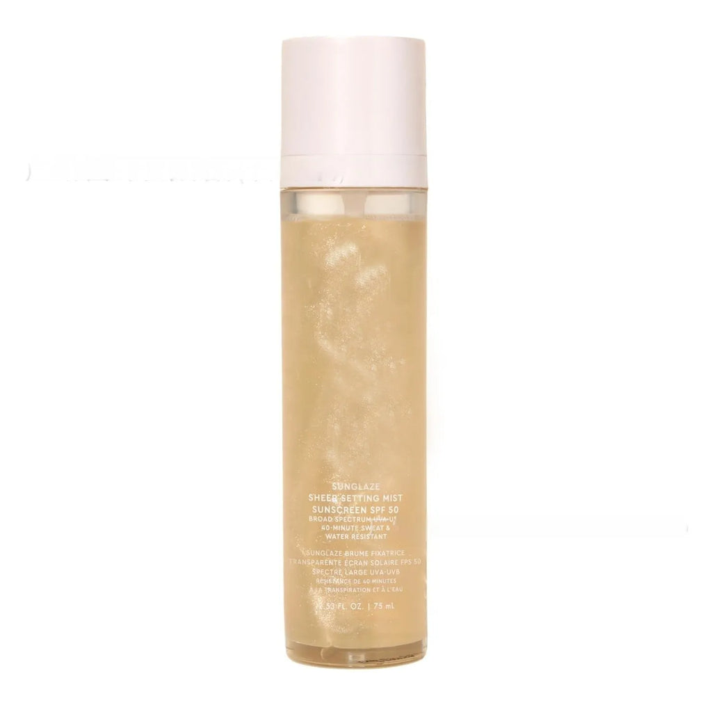75ml makeup setting spray bottle with moisturising and nourishing properties for facial application