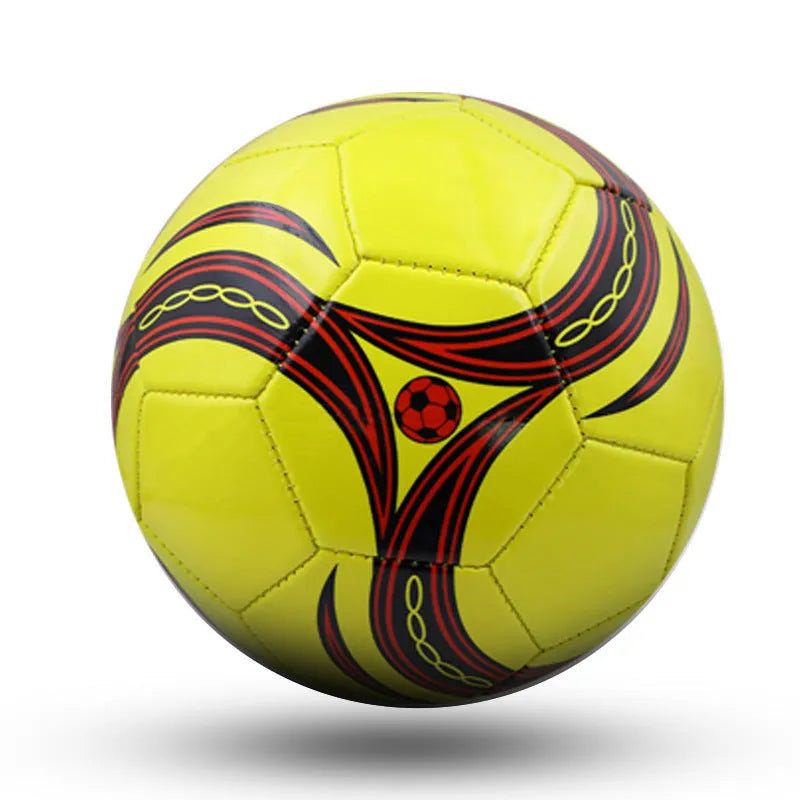 Machine seam PVC training football in multiple sizes and colour designs including Red Dragon Roll pattern