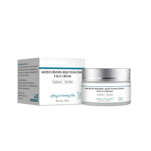 30g tube of anti-aging facial cream on a white background.