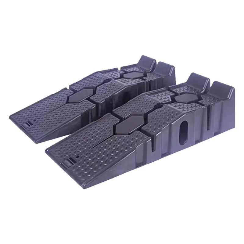 Heavy-duty industrial polypropylene car maintenance ramp 900x330x225mm