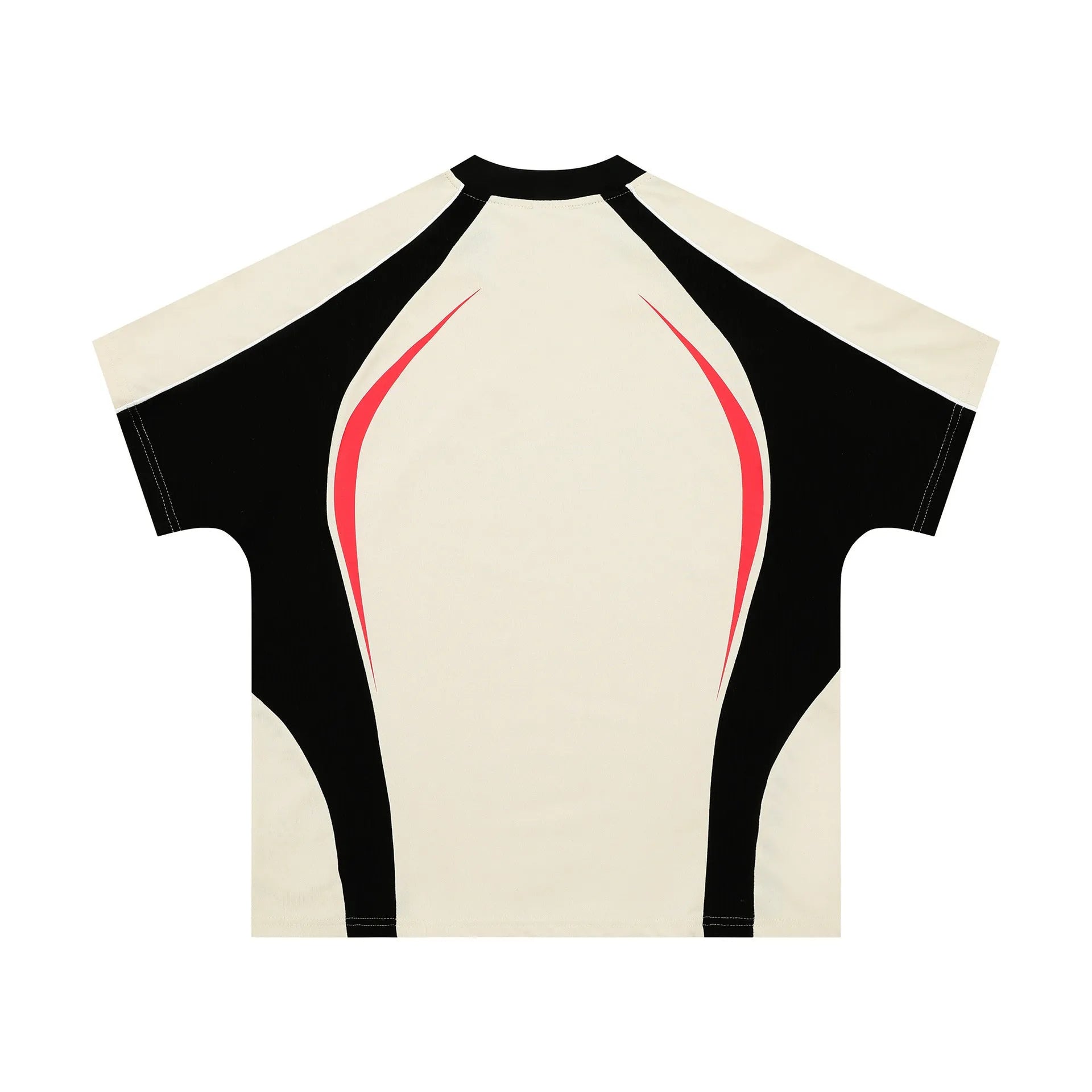 Men's loose fit t-shirt with colour matching letters print in black and apricot options