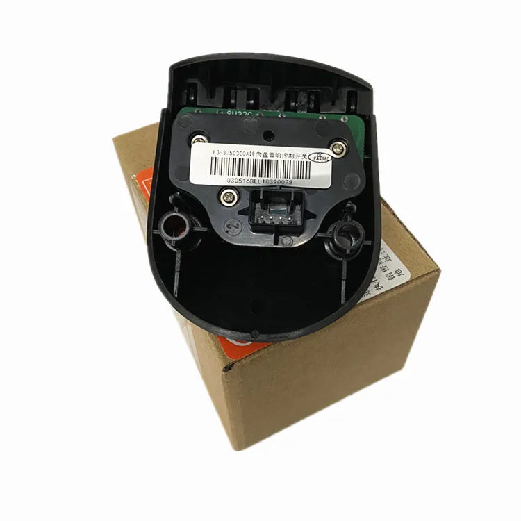 Black F3R steering wheel controller button for car audio system replacement.
