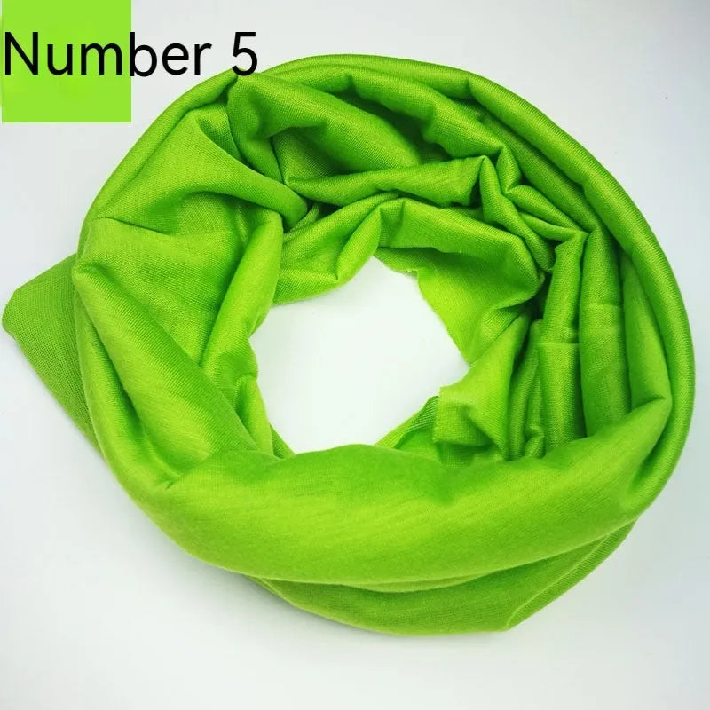 Seamless magic headscarf for outdoor sports in various colour options