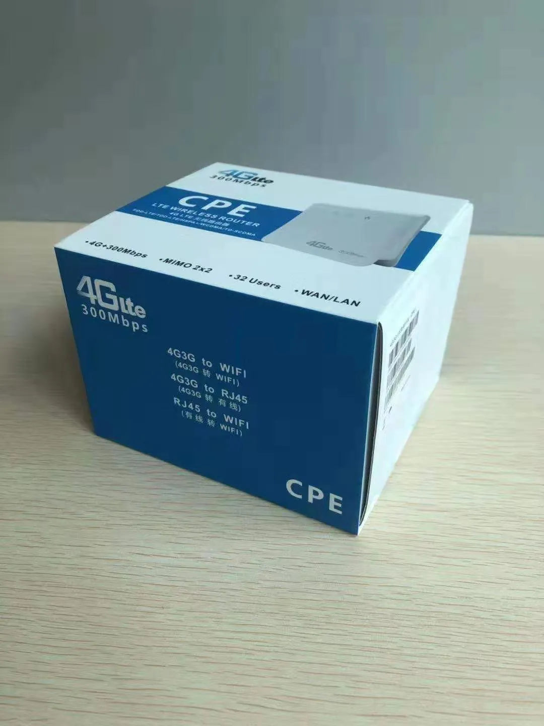 300Mbps 2.4G wireless router with firewall for home and Android, compact design 119x116x20mm