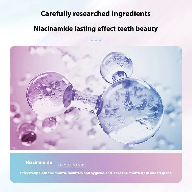 Diouni Nicotinamide whitening toothpaste tube with 100g net content for adult oral cleaning