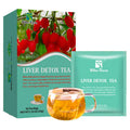 Box of herbal substitute loose leaf tea, 50g net weight, medicine and food homology blend.