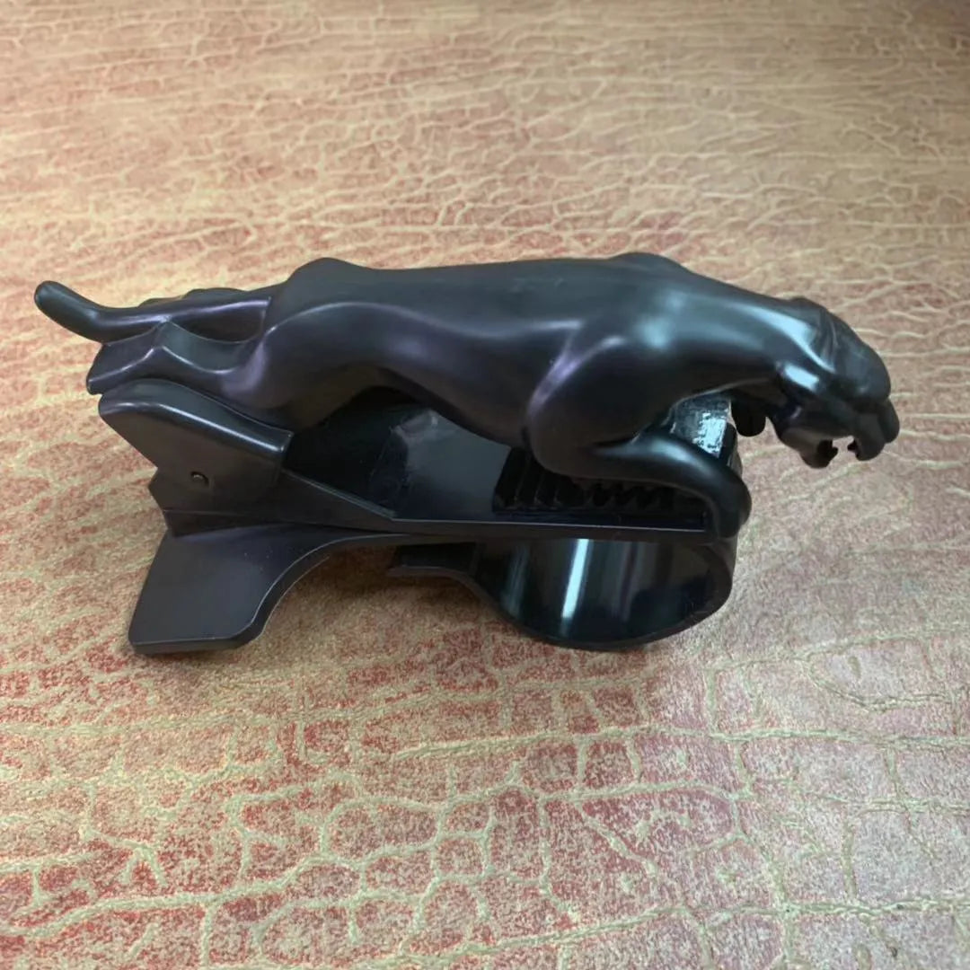 Car mobile phone holder with rotatable bracket in black, gold and silver ABS plastic finishes