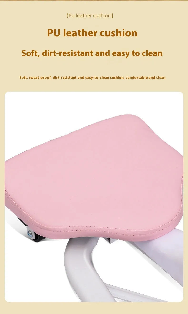 Leg stretching equipment with backrest option for yoga and dance flexibility training
