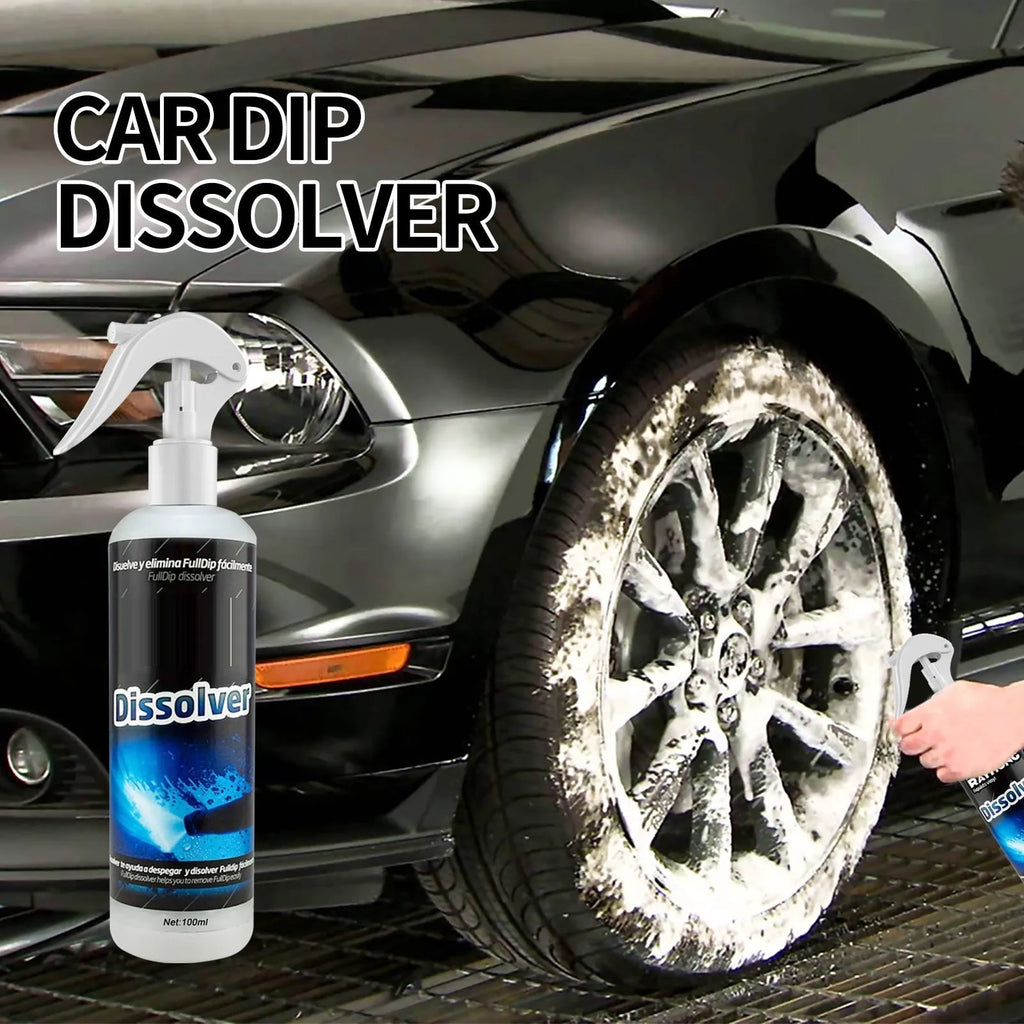 100ml bottle of car foam cleaning agent for interior fabric seats and carpets.