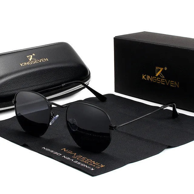 Classic round retro sunglasses for men in multiple colour options with distinctive frame shape