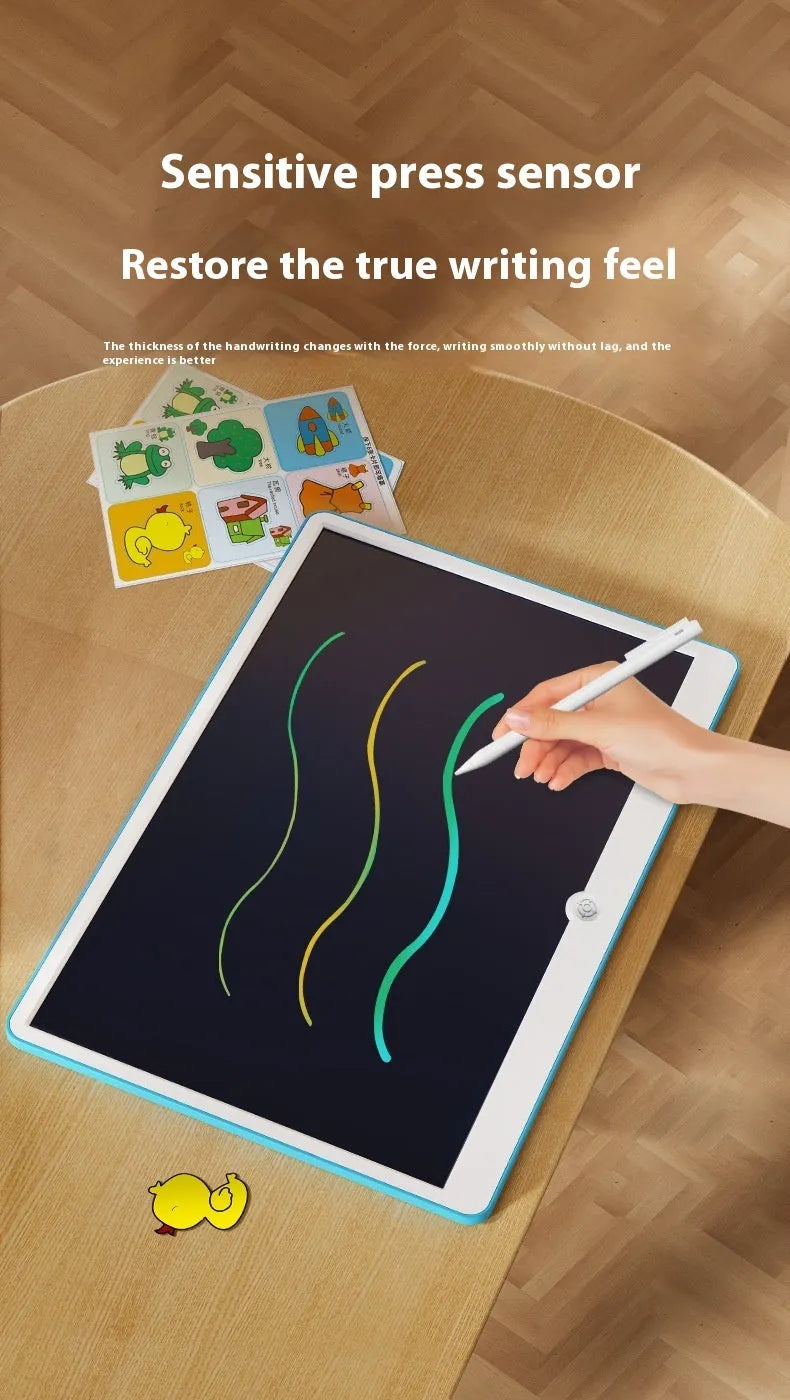 19-inch LCD drawing board for children with rechargeable battery and clear button