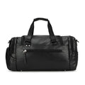 Black waterproof travel shoe bag for sports trainers with 52cm length capacity