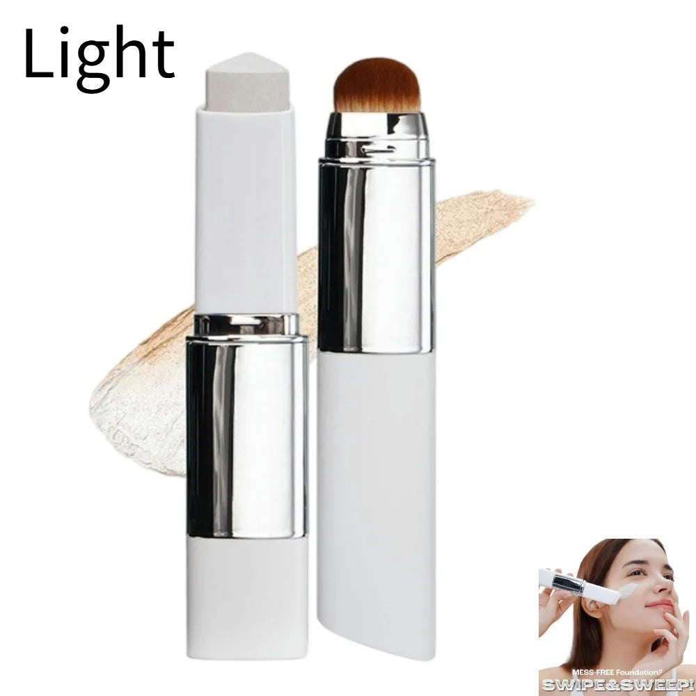Blanc Cover Cream Stick V Foundation with removable brush in light colour 13g format