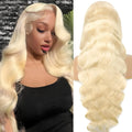 Women's synthetic front lace wig in M1/539/613 colour with medium-long curly hairstyle