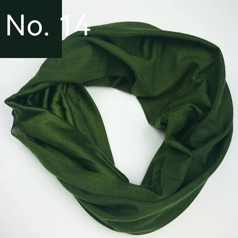 Seamless magic headscarf for outdoor sports in various colour options