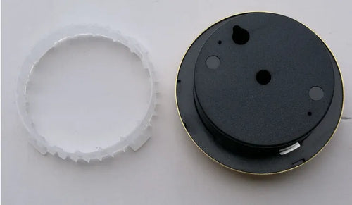 Aluminium analog thermometer and hygrometer with 72mm diameter dial for home temperature humidity monitoring