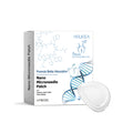 Four nano microneedle patches with botanical ingredients including paeonia lactiflora root and cinnamon oil