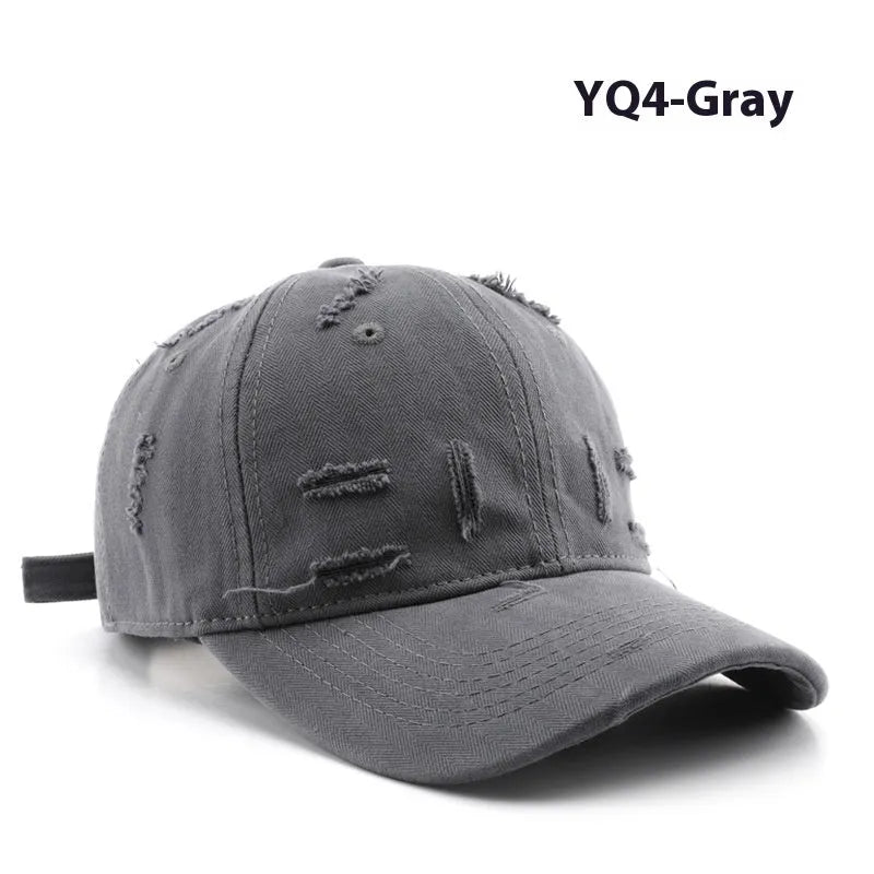 Cotton dome crown baseball hat for women with sun protection, available in multiple colours