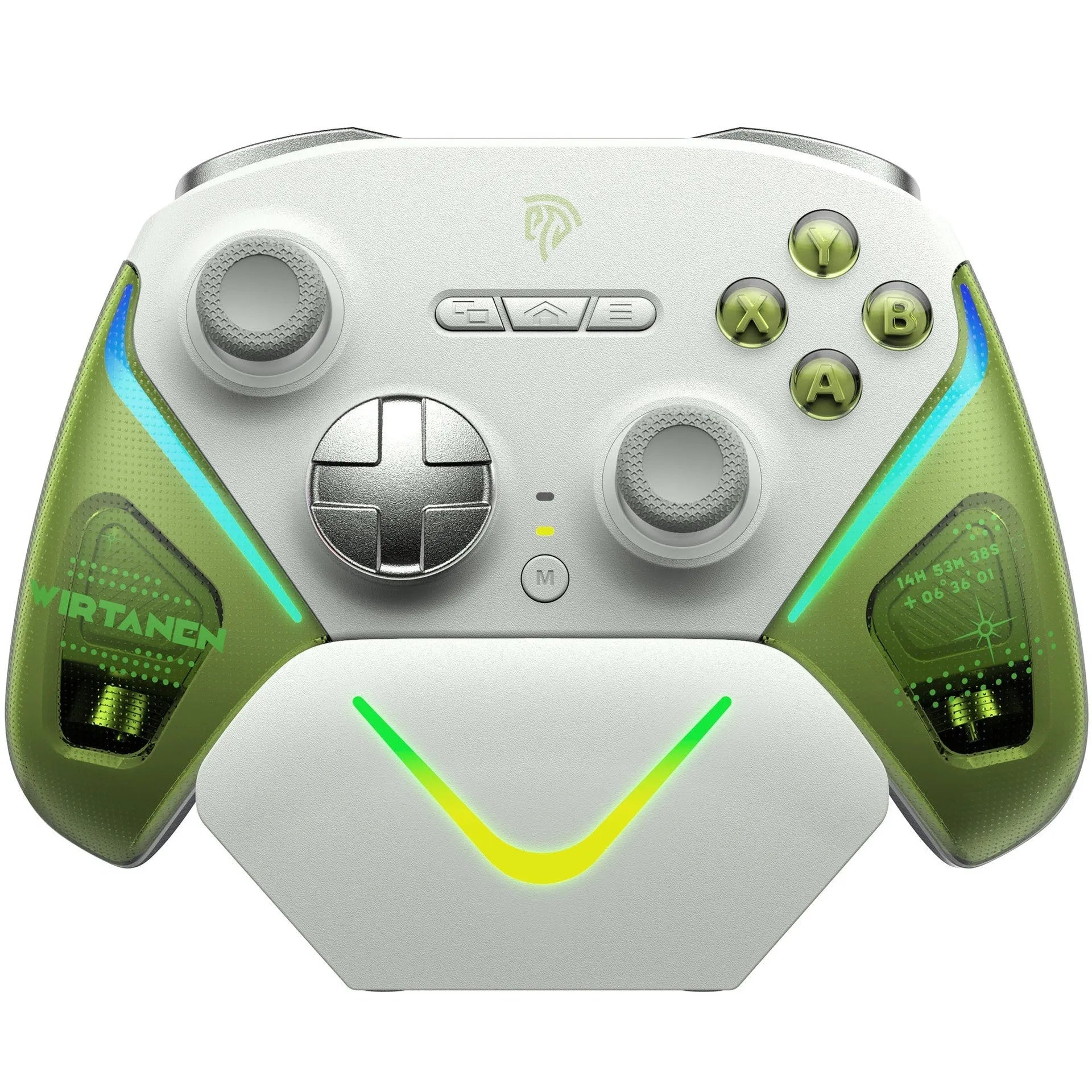 Rocker Smart Startstop Charging Base for PS5 Elite Controller in Black, Green, or Purple