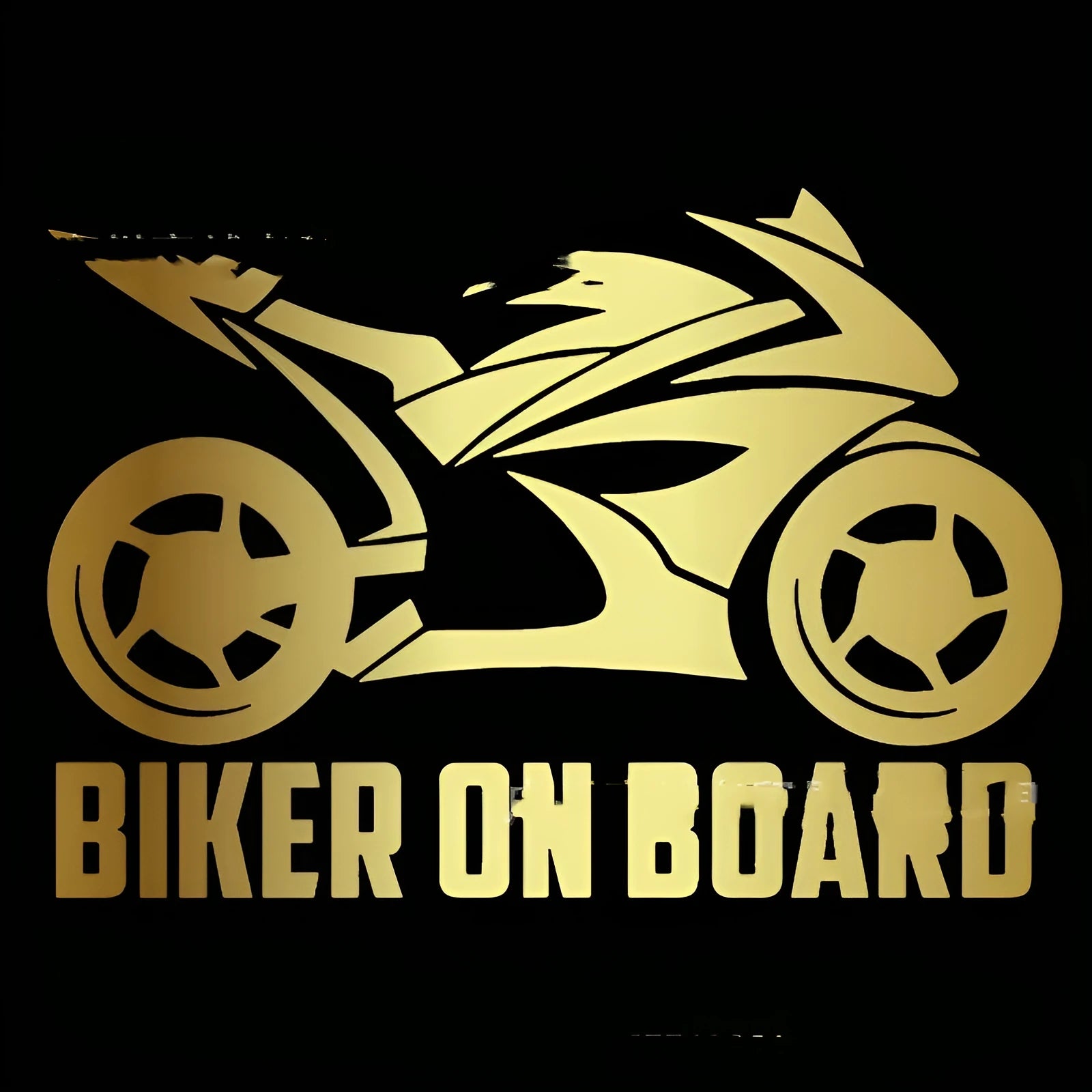 Motorcycle reflective sticker PET material available in multiple colours and sizes