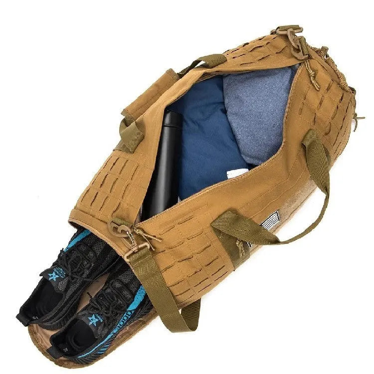 Men's sports fitness handbag in oxford cloth with air pillow belt shoulder strap