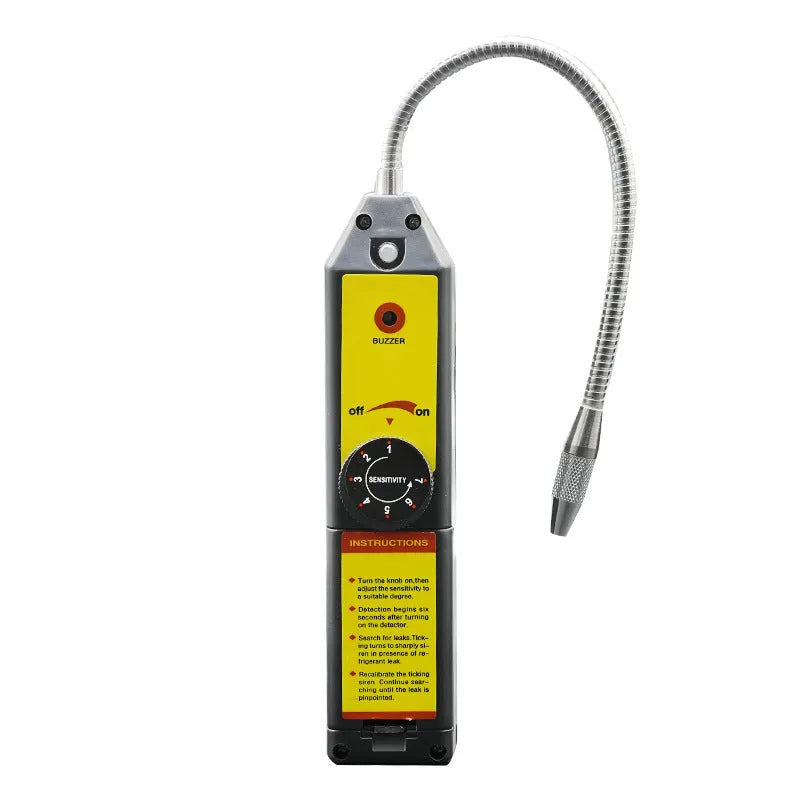 WJL-6000 electronic halogen leak detector with 20cm probe for automotive air conditioning refrigerant testing