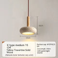 Huangdongshi small retro three-head droplight with 15cm diameter for bedroom or dining room