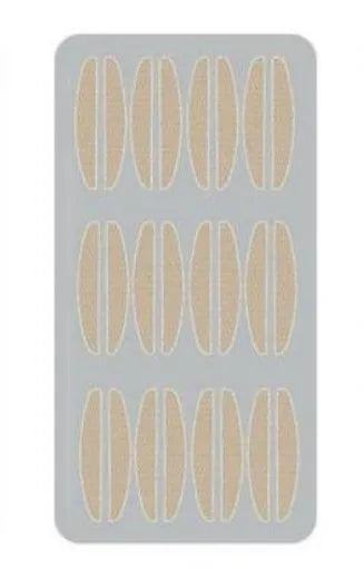 Box of no glue eyelid stickers in non-woven fabric for household use.