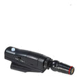 Golf putter laser aiming instrument showing different style configurations including basic unit, zipper box case, and tripod stand