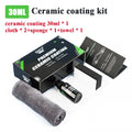 Car crystal coating paint curing kit with 30ml and 50ml ceramic coating options